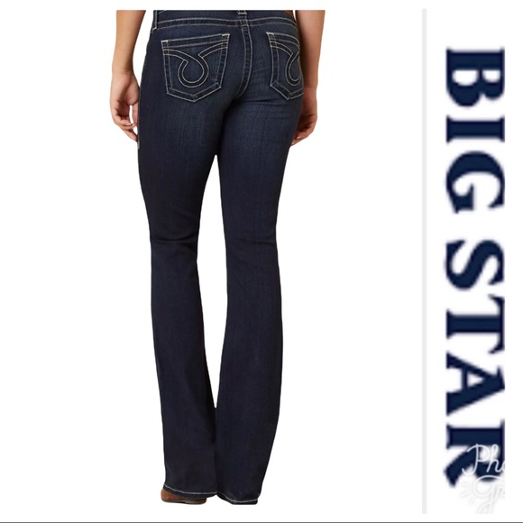 💕SALE💕 Big Star Maddie Boot Premium Denim Jeans - Picture 2 of 12